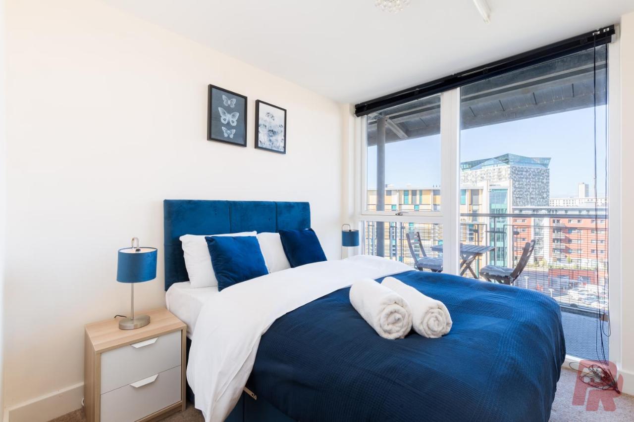 Birmingham City Apartment Skyline Views - Free Parking & Balcony Luaran gambar